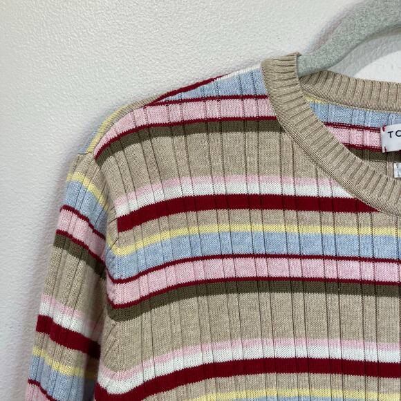 Tommy Hilfiger Striped Sweater Y2K Vintage Retro Coastal Prep Style XL - Picture 7 of 7